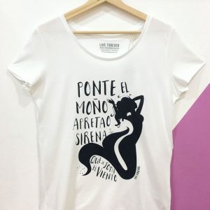 Sirena Manga Corta - Camiseta Chica