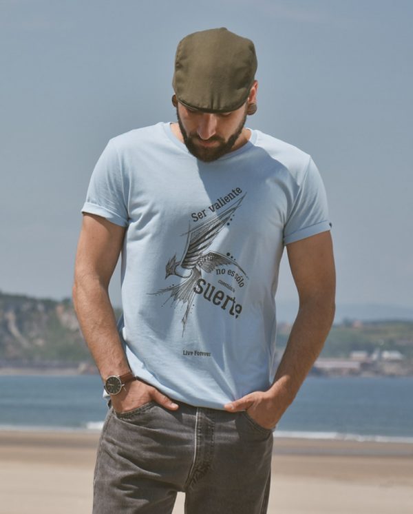 Camiseta Valiente - Live Forever