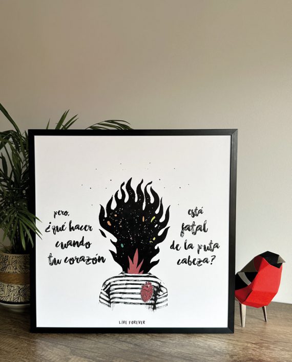 Lámina 60 Memorias – Live Forever ®