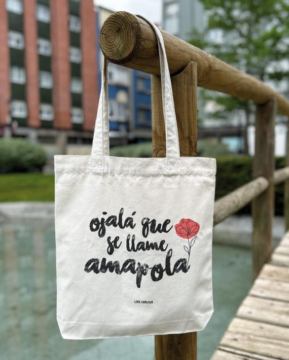 Tote Bag Amapola - Live Forever ®