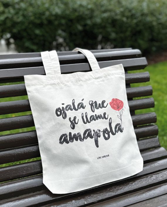 Tote Bag Amapola – Live Forever ®