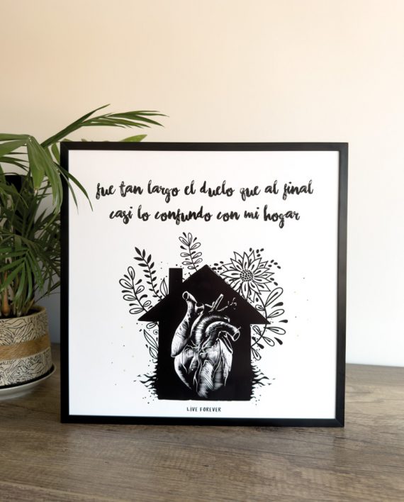 Lámina CUARTELES DE INVIERNO – Live Forever ®