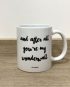 WONDERWALL - Taza WONDERWALL - Live Forever ®