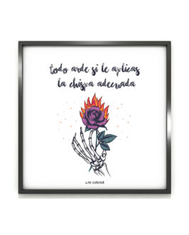 Lámina Chispa Adecuada - Live Forever ®