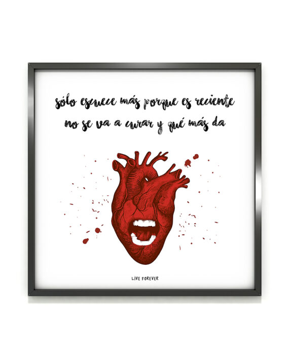 EL BIEN - Lámina EL BIEN - Live Forever ®