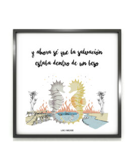 Lámina La Salvación - Live Forever ®