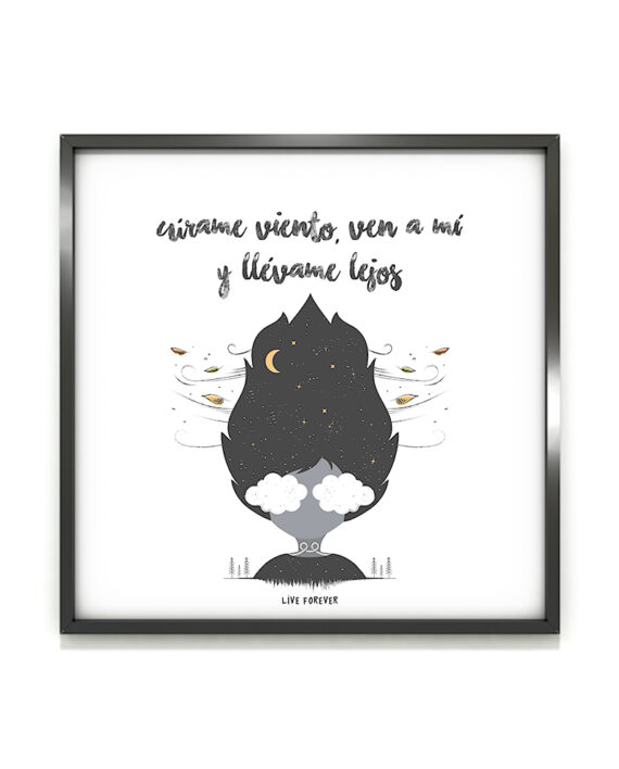 Lámina Sargento de Hierro - Live Forever ®