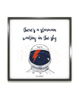 Lámina Starman - Live Forever ®