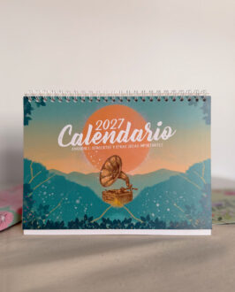 CALENDARIO 2027 - CALENDARIO MUSICAL - CALENDARIO ILUSTRADO - Live Forever ®